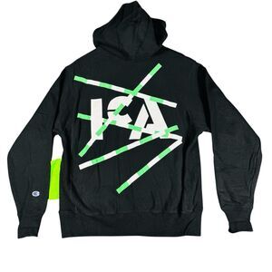 RARE M Virgil Abloh x Champion Hoodie Figures of Speech ICA Reverse Weave Church